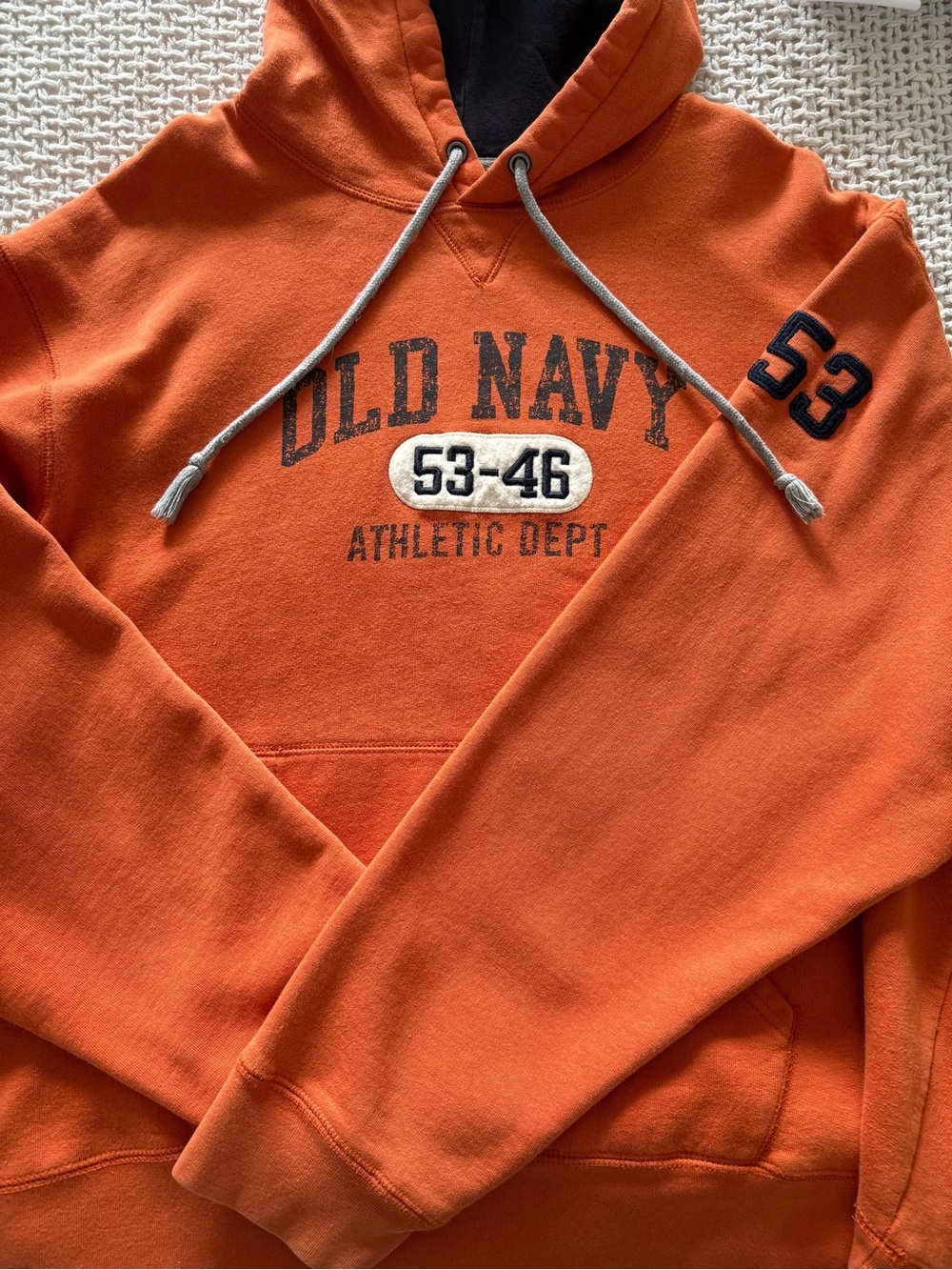 Vintage Old Navy Orange Hoodie